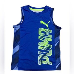 PUMA, boy's t-shirt, blue color, size 5, ORIGINAL